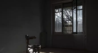 Una de las habitaciones de la casa Vicente Aleixandre, en Madrid