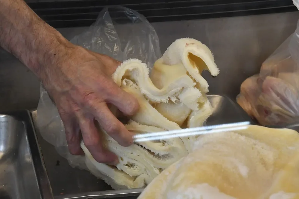 Mondongo: solo el 10% se consume dentro del país.