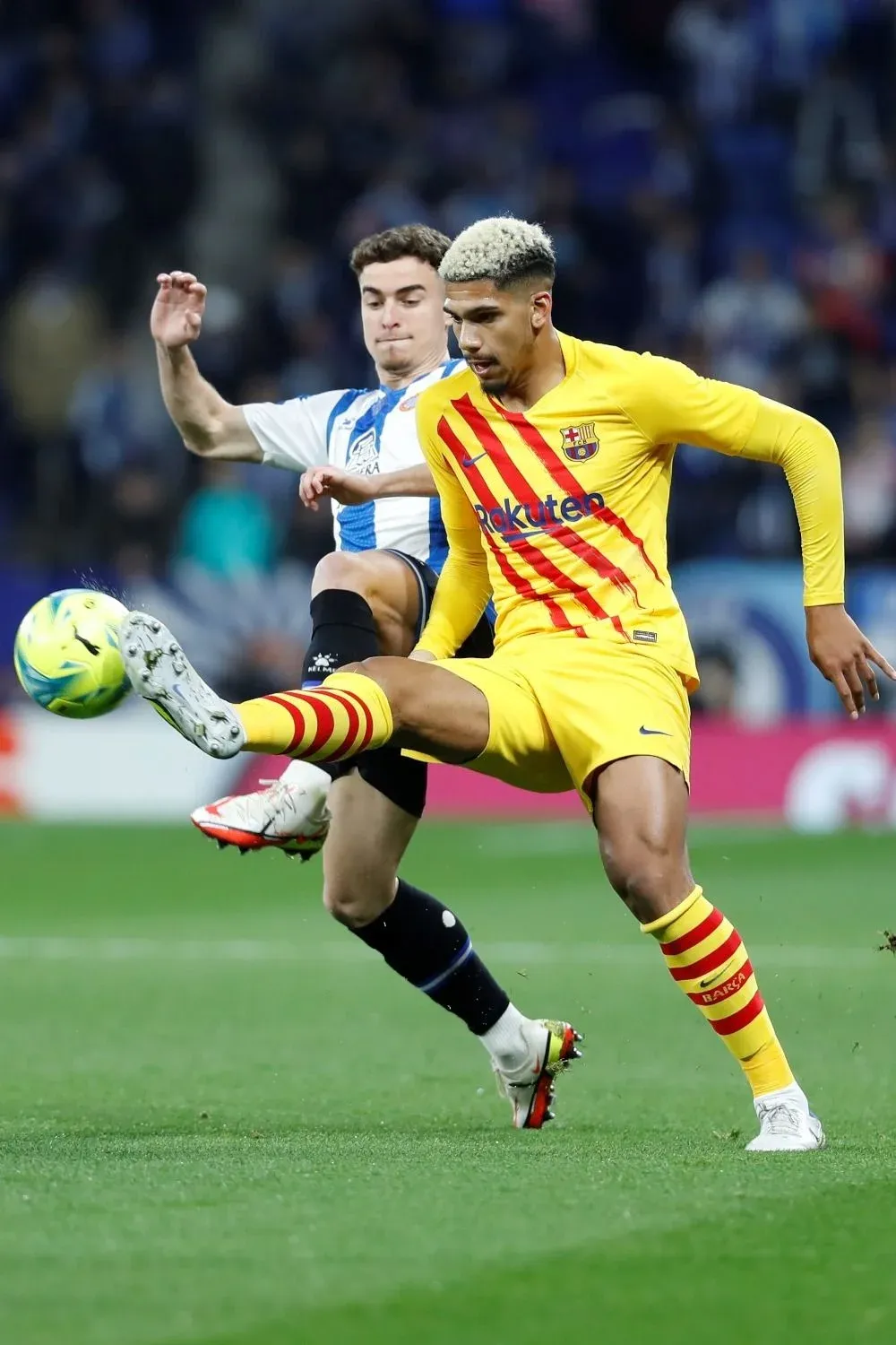 Araujo ante Espanyol