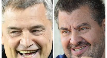 Diego Aguirre y Flavio Perchman