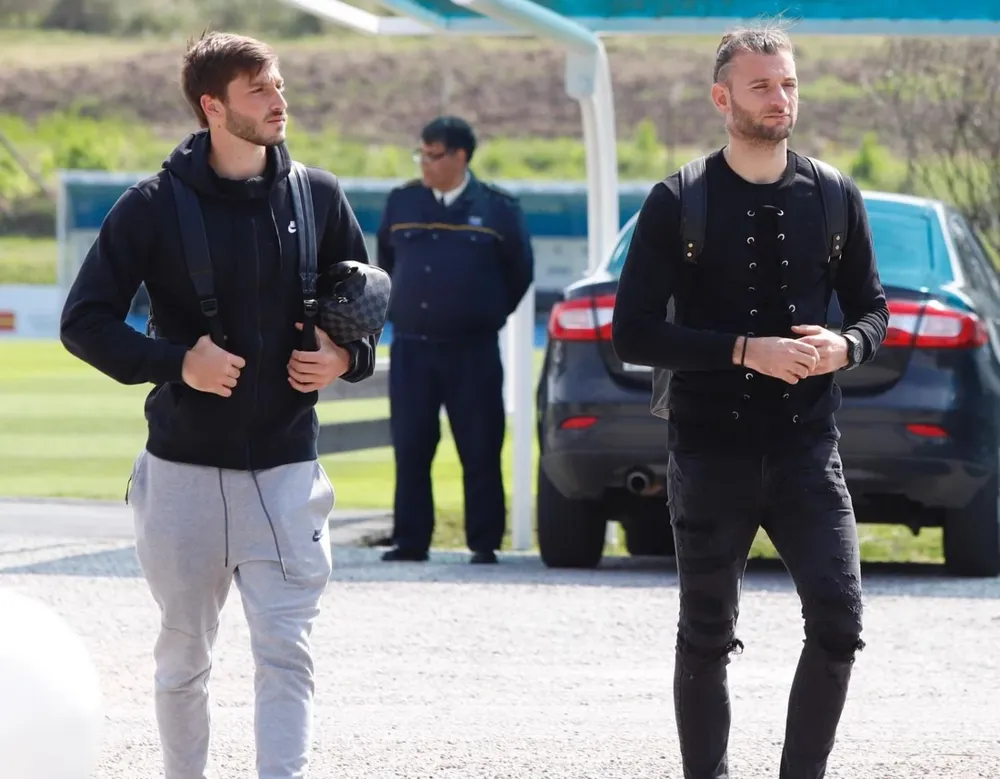 Matías Viña y Gastón Silva