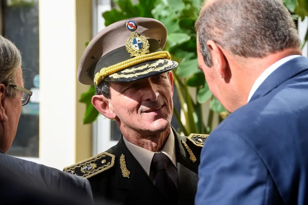 El comandante en jefe del Ejército, Gerardo Fregossi