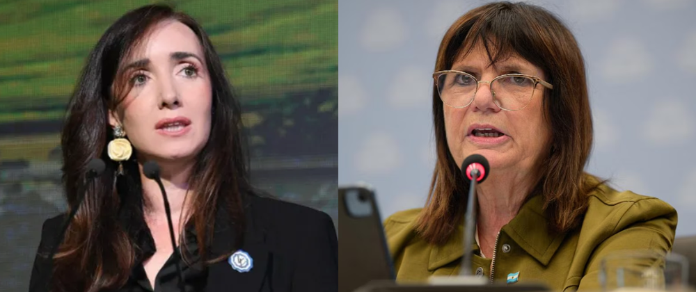 Victoria Villarruel y Patricia Bullrich