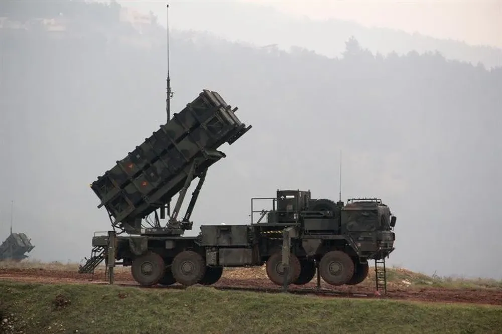 Europa: lanzadera de misiles Patriot en Turquía.