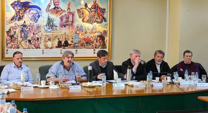 Kicillof junto a referentes del peronismo en SMATA.