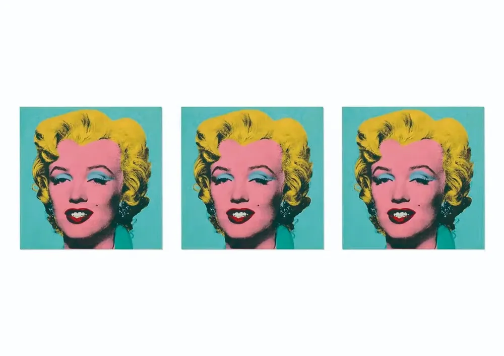 El retrato de Marilyn Monroe hecho por Andy Warhol
