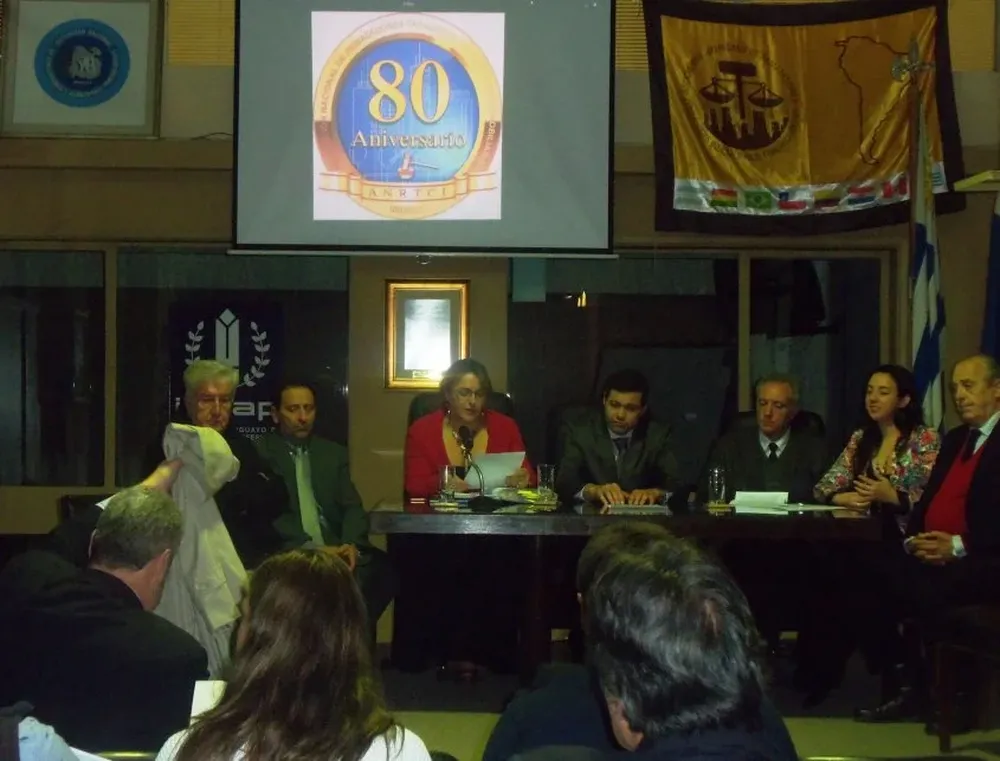 La comisión directiva de Anrtci en la Asamblea General Ordinaria, correspondiente al año 2015