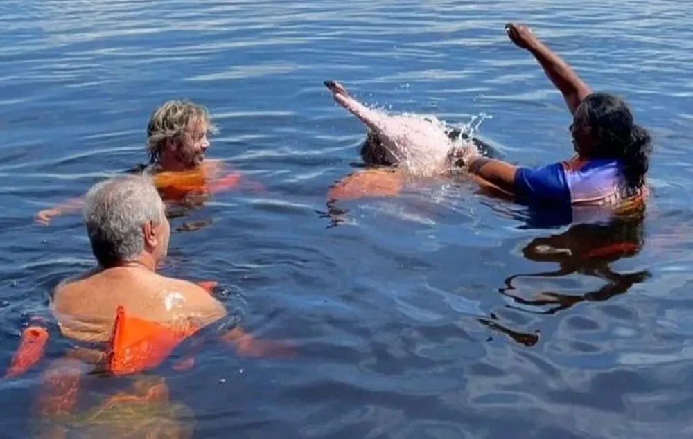 Diego Lugano en el Amazonas