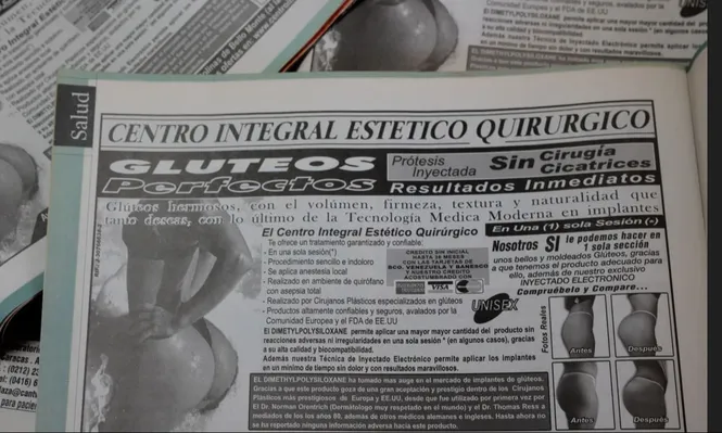 “Me inyecté biopolímeros en las nalgas para complacer a mi pareja y llevo años sufriendo