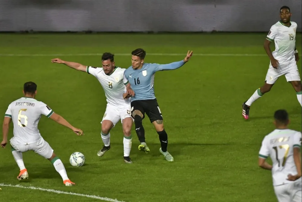 Brian Rodríguez ante Bolivia