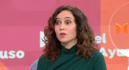 Isabel Díaz Ayuso, presidente de Madrid.