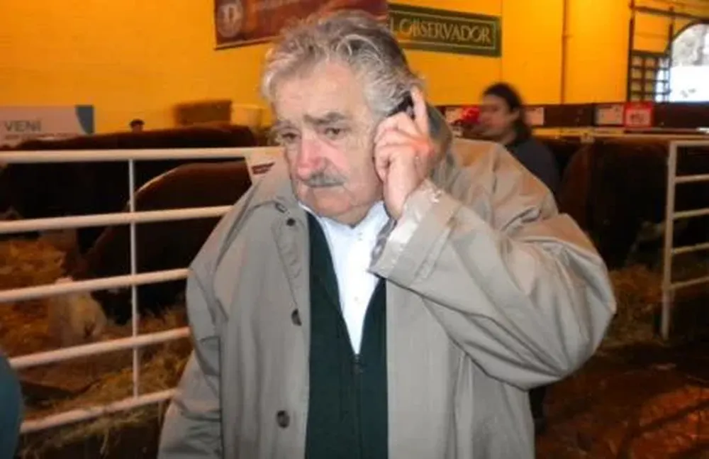 Mujica era el presidente de la República cuando en 2010 pidió entrar a la Rural del Prado a las 7 de la mañana para visitar tranquilo los galpones con los vacunos y ovinos que participaban en la exposición ganadera de la Asociación Rural del Uruguay.