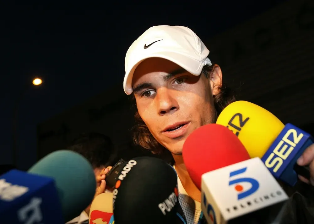 El tenista español Rafa Nadal