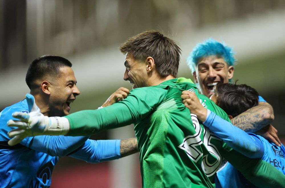 El festejo de Thiago Cardozo