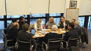 Orsi volvió a Uruguay y se reunió con autoridades para evaluar el operativo de atención a personas en situación de calle
