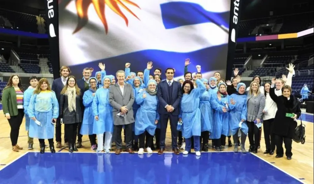 El Antel Arena dejó de ser vacunatorio contra el Covid-19