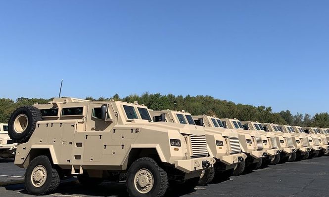 Donados por Estados Unidos | Cómo son los nuevos vehículos blindados MRAP MK-7 que sumó el Ejercito de Uruguay