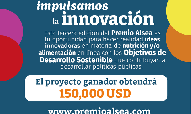 Premio Alsea otorgará US$150.000 a investigación en materia de nutrición y/o alimentación que contribuya a desarrollar políticas públicas