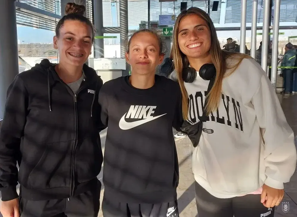 Karol López, Belén Aquino y Luciana Gómez