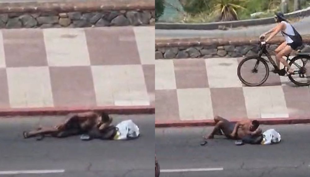 Hombre en situación de calle
