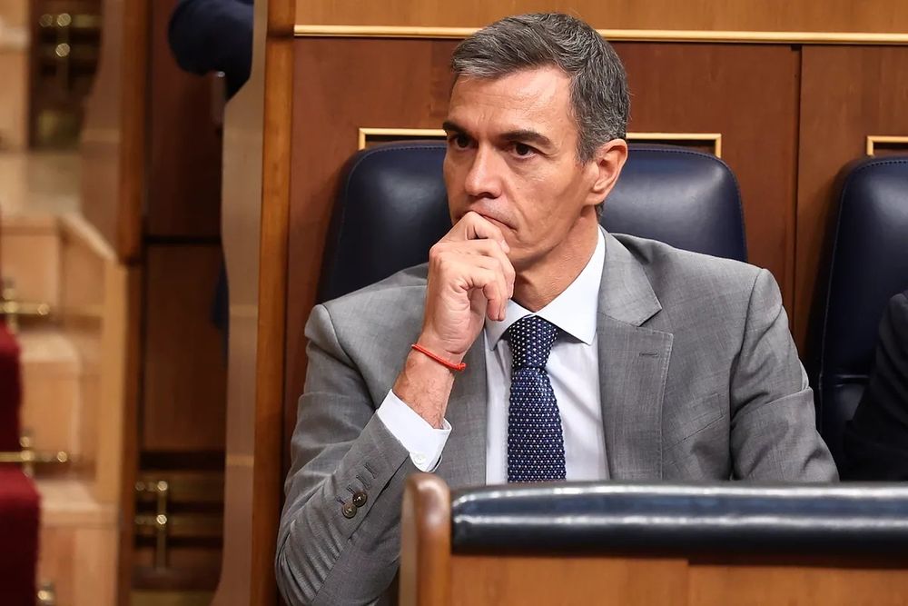 Pedro Sánchez en el Congreso.
