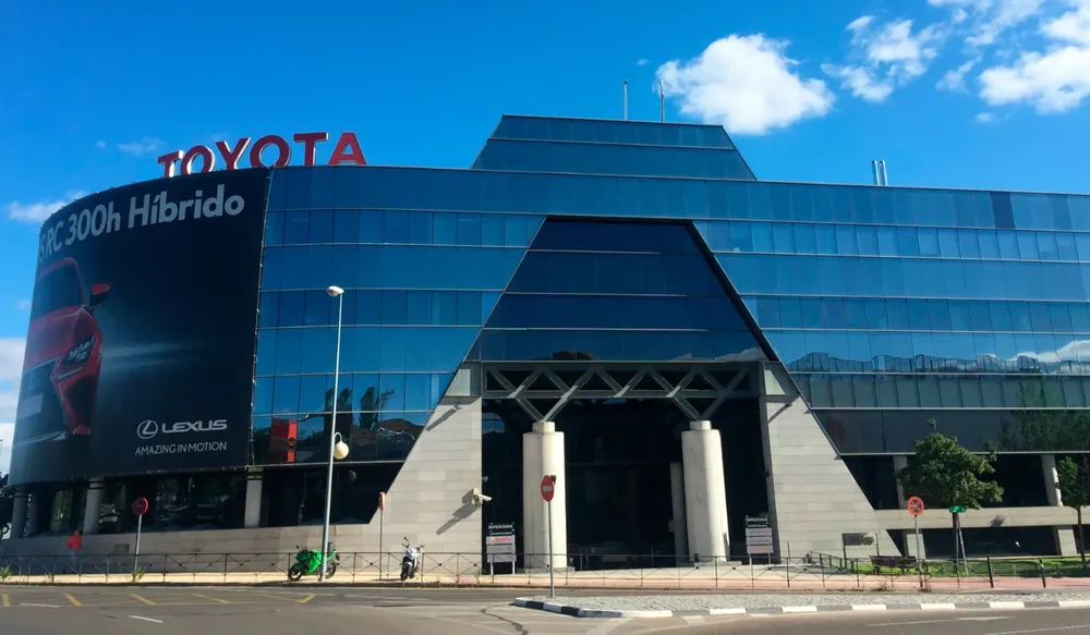 Edificio de Toyota en España.