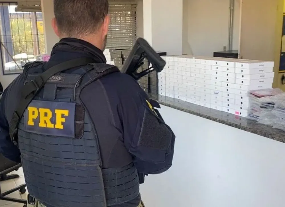 La Policía de Brasil incautó los dispositivos y el vehículo