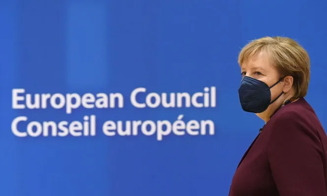 Angela Merkel durante su última cumbre europea