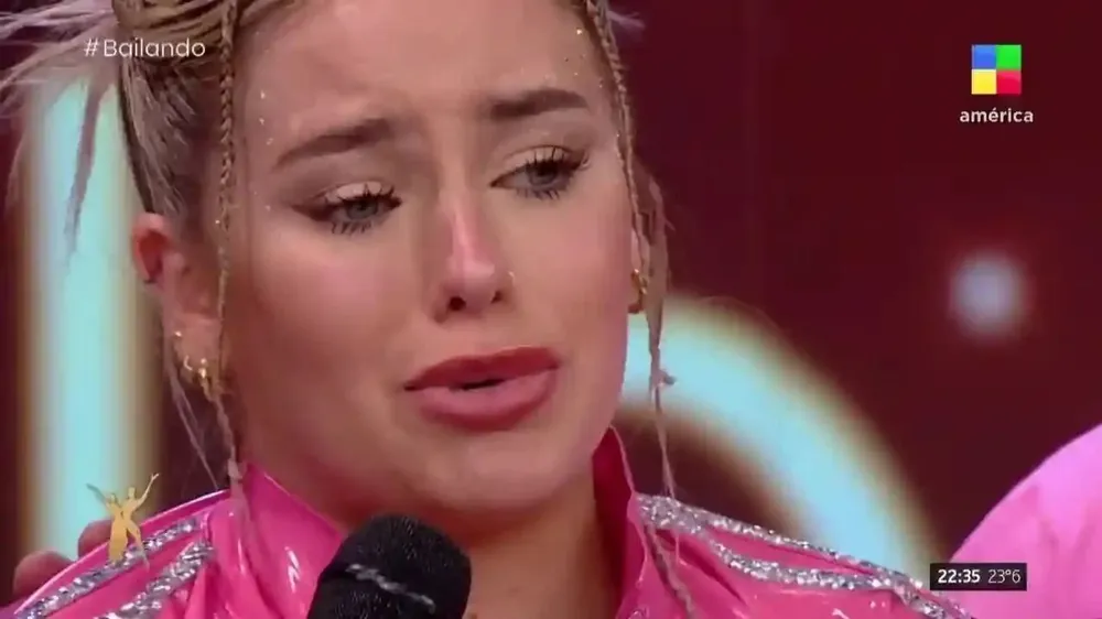 Coti Romero rompió en llanto en el Bailando