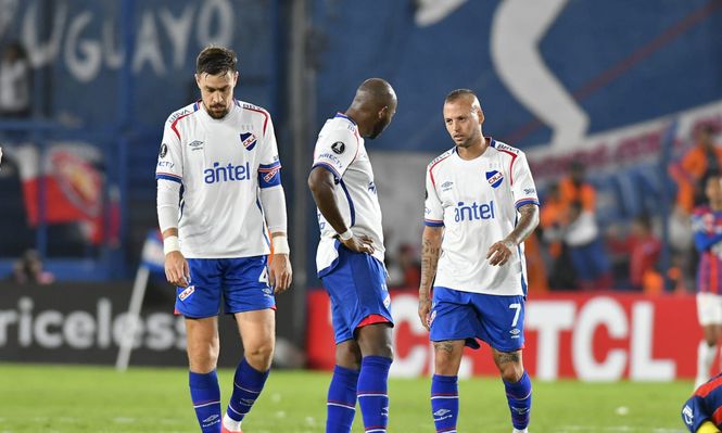 Sebastián Coates, Diego Herazo y Nicolás López sufren la derrota de Nacional ante Bahia por Copa Libertadores