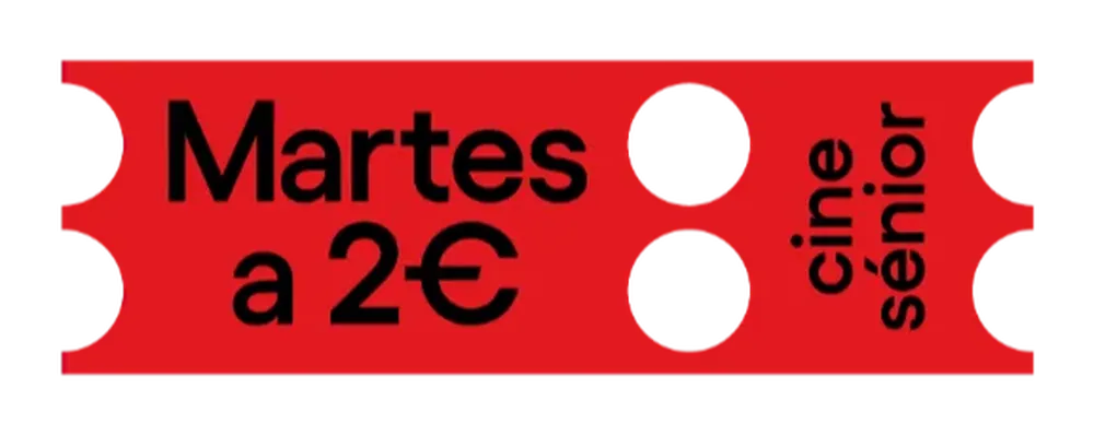 Boleto de promoción de Cine Senior