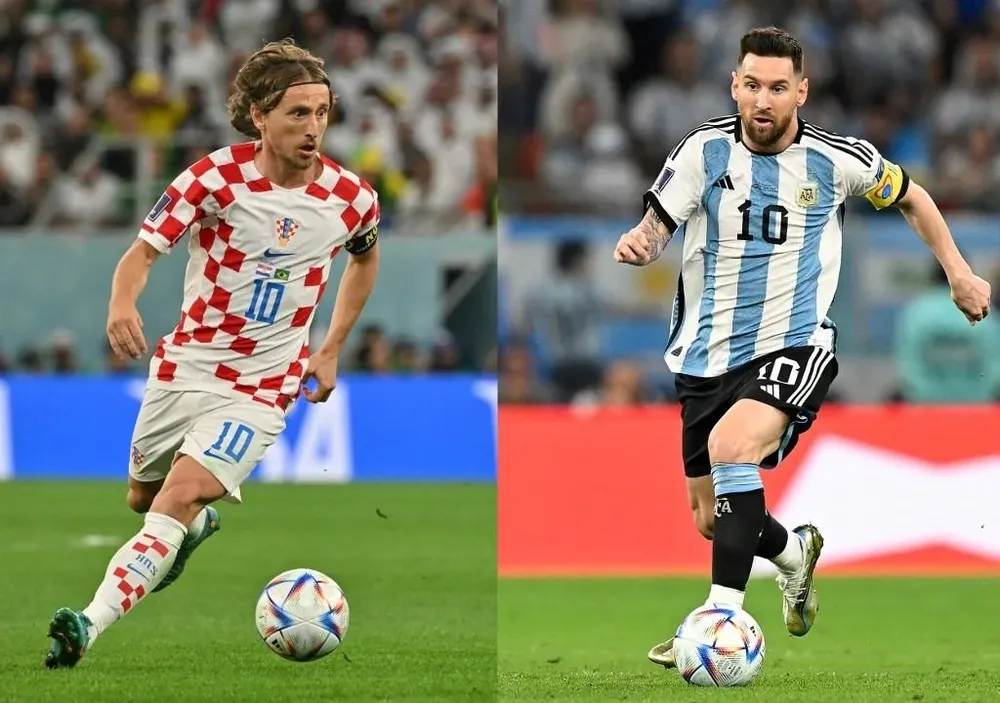 Modric y Messi