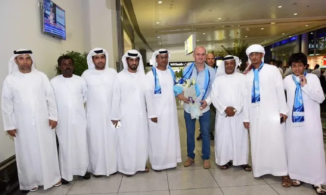 Repetto con los dirigentes de Baniyas