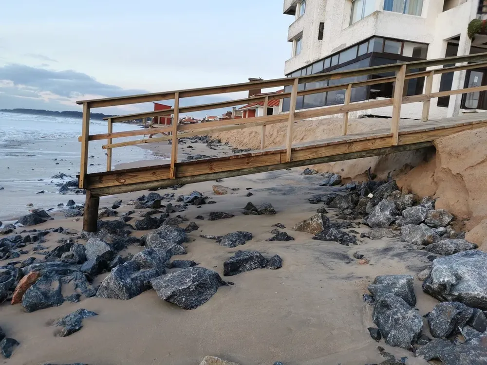 Imágenes de la playa de Costa Azul