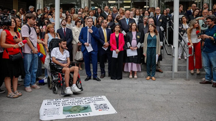 Jueces y Fiscales se manifiestan contra la reforma de Bolaños.
