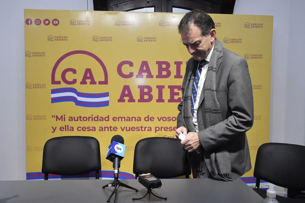 Guido Manini Ríos, líder de Cabildo Abierto