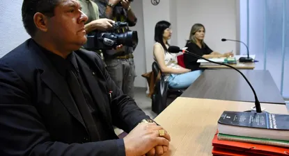 Abogado de Astesiano y la fiscal Fossati en la audiencia de este miércoles 15 de febrero
