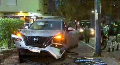 Accidente de tránsito en Pocitos