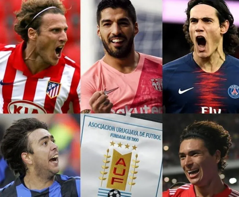 La cuenta de Twitter de la Liga de Campeones subió una foto de Diego Forlán, Luis Suárez, Edinson Cavani, Álvaro Recoba y Darwin Núñez