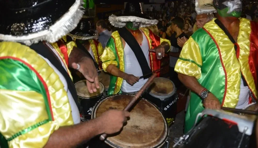 La cuerda de Senegal en la platea del Ramón Collazo