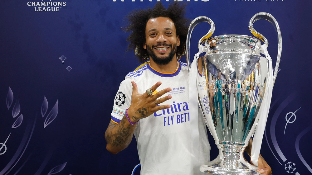 Marcelo, leyenda del Real Madrid, abandona el fútbol profesional.&nbsp;