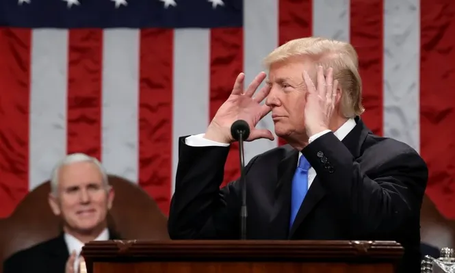 El otro Trump: un discurso moderado en su rendición de cuentas ante el Congreso