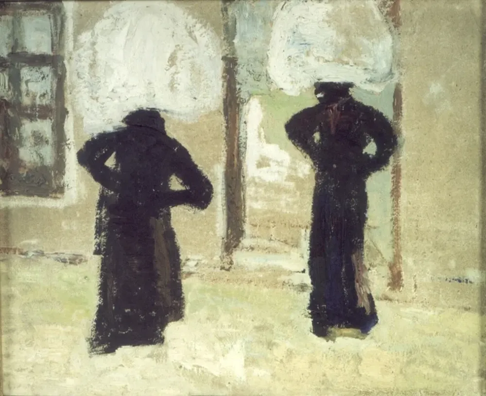 “Repartiendo atados”, de Pedro Figari, cuadro robado de la IMM