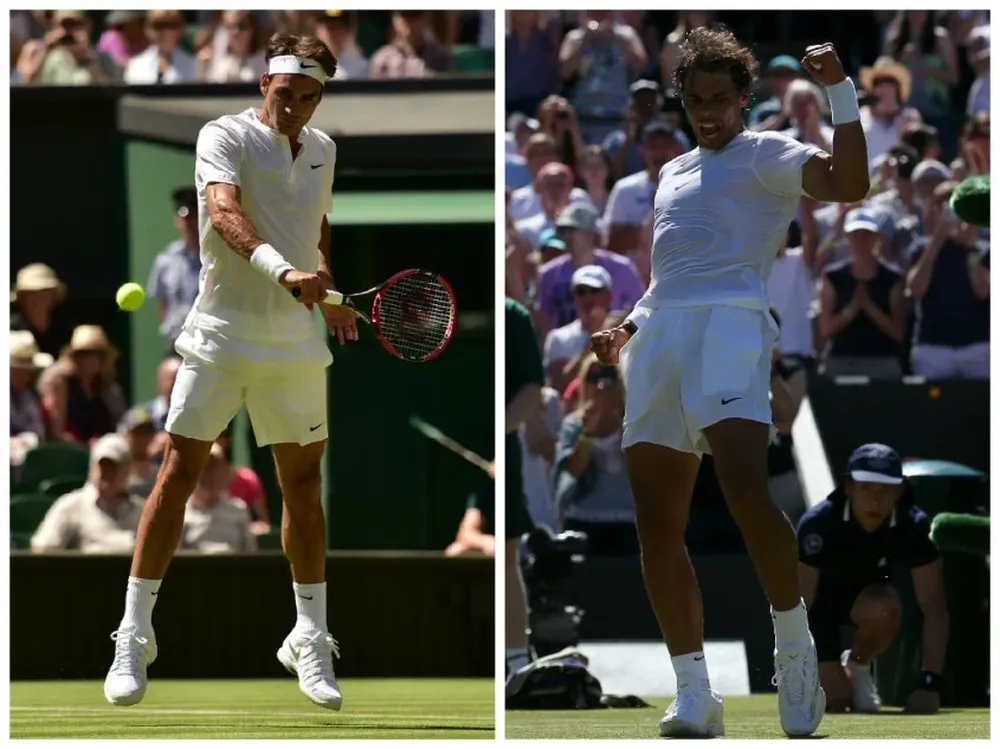 Roger Federer y Rafael Nadal
