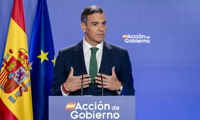 El presidente del Gobierno de España, Pedro Sánchez