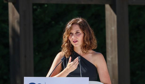 La presidenta de la Comunidad de Madrid, Isabel Díaz Ayuso