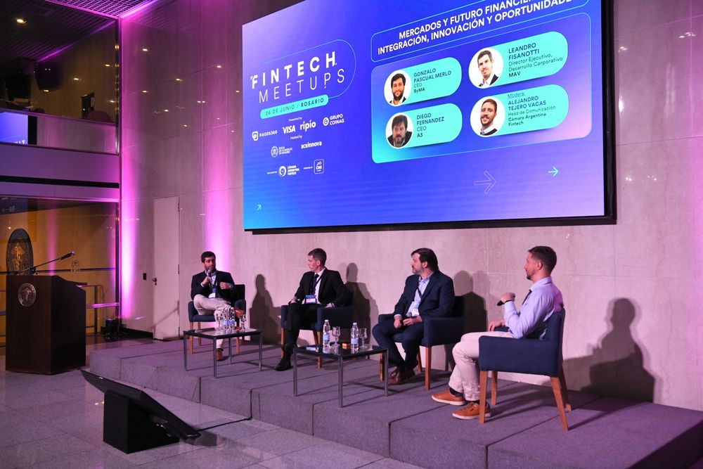 Fintech Meetups en Rosaio por Cámara Argentina Fintech
