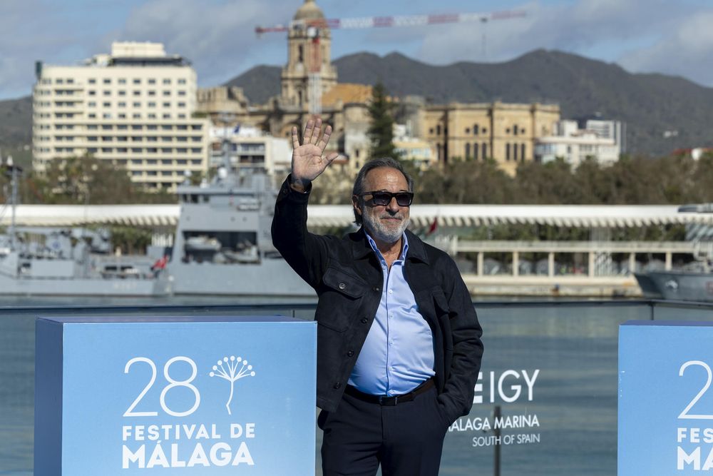 Guillermo Francella en el Festival de Málaga. EFE