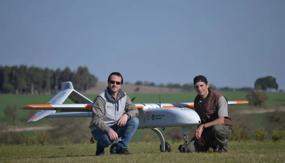 La aeronave no tripulada de ADP tiene un valor de U$S 100.000