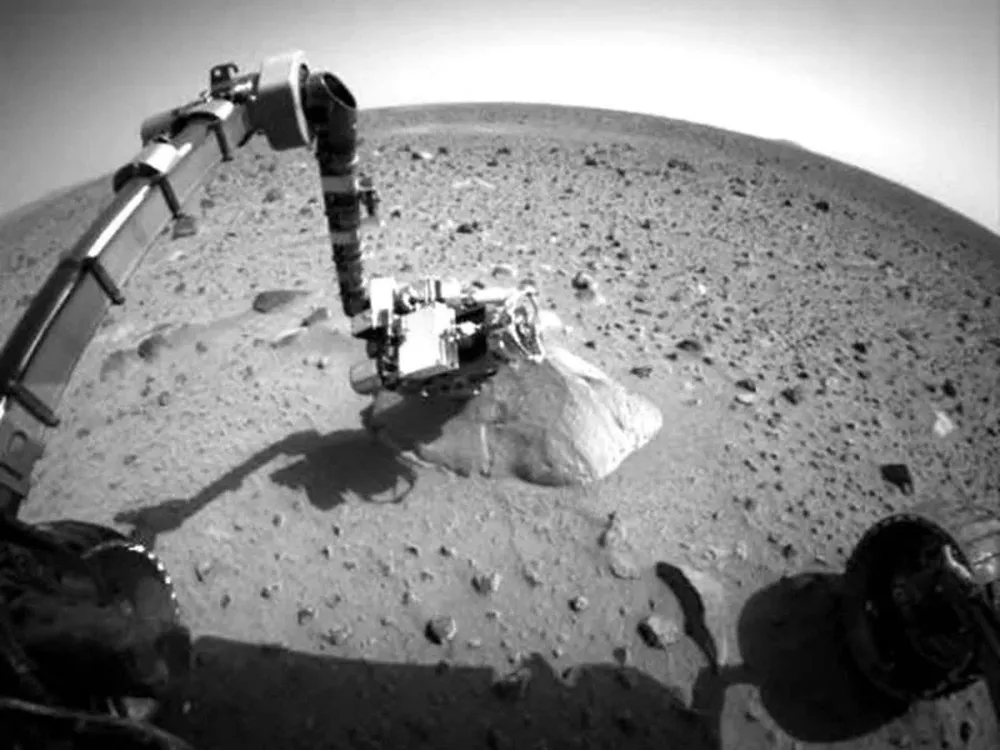 Foto de Marte tomada por el Spirit